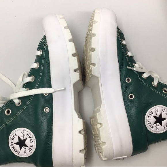 Chuck Taylor Green Converse Chelsea boot/sneakers - Picture 3 of 7